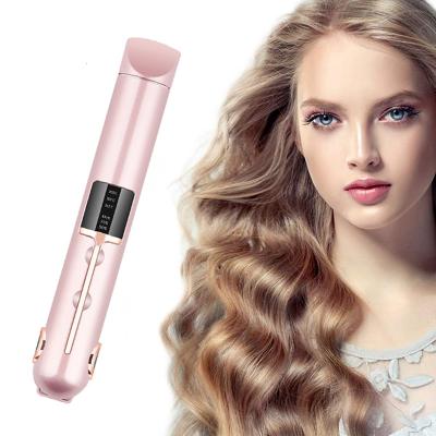 China Exposição de KooFex Multiscene Mini Cordless Hair Straightener LCD portátil à venda