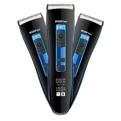 China 7W LCD Professional Hair Clipper Set Adjustable Rustproof Blade for sale