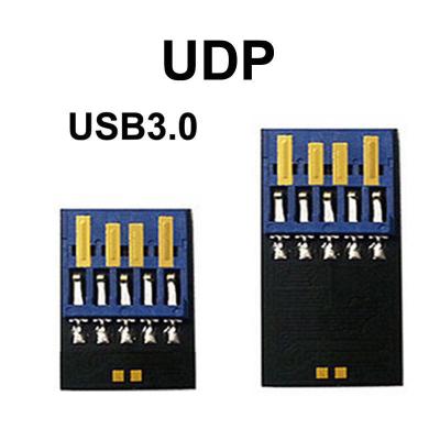 China Wholesale USB3.0 3.0 USB 2.0 U Disk Chip Wholesale USB3.0 3.0 U Disk Chip Waterproof Shockproof High Speed ​​UDP Short Black Colloidal Chip Semi-Complete U Disk 16g for sale