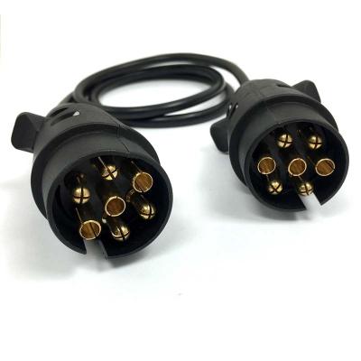 China Used Hot Selling Trailer Truck Product Trailer 7 Pin Trailer Socket Plug Trailer Cable Connector for sale