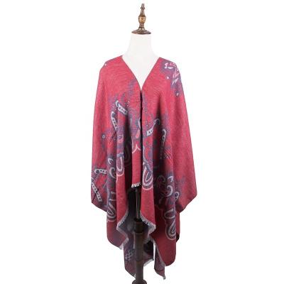 China European American Soft Shawl Woven Tassels Autumn Winter Scarf For Women Cotton Ladies Fashion Accessories for sale