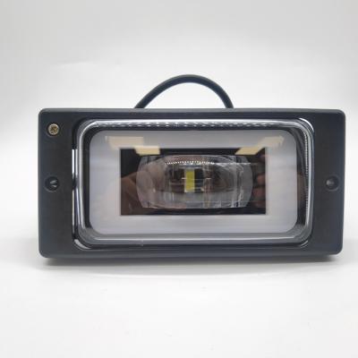 China NEW Lens 40W LED Headlight Diecast Aluminum Housing Auto Light Fog Light For LADA 2110-2117 Led Fog Lamp With DRL for sale