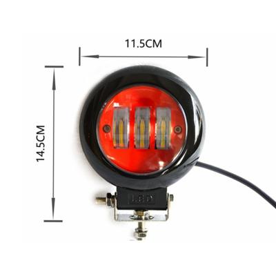 China 4 Inch 30W Diecast Aluminum Housing Round Led Fog Lamp 24V 12V Work Light For Tractor Truck Offroad IP67 Waterproof for sale