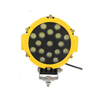 China 51w Outdoor Led Work Light B Car Accessories Auto Emergency Lighting For Car Truck ATV UTV SUV Offroad Tractor Boat 4X4 for sale