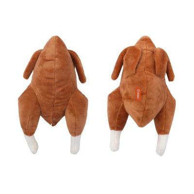 China Sustainable Custom Chew Pet Turkey Chew Dog Squeaky Toy for sale