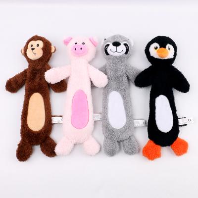 China Fruits No Animal Pets Plush Stuffing Products Dog Toys Set With Squeakers for sale