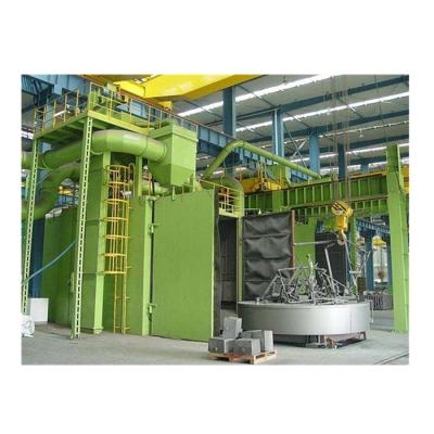 China Factory Roller Conveyor Shot Blasting Machine Wheel Shot Blasting Machine Rotary Table Blasting Machine for sale