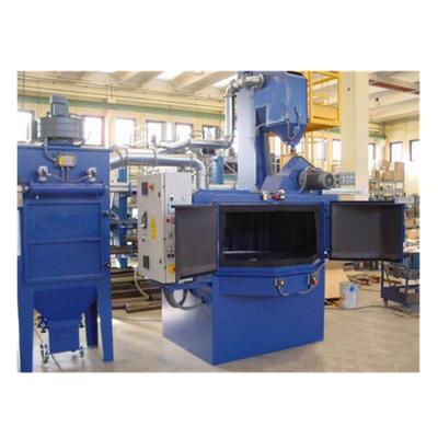 China The factory tumble belt shot blasting machine tumblast the shot blasting machine caterpillar shot blasting machine for sale