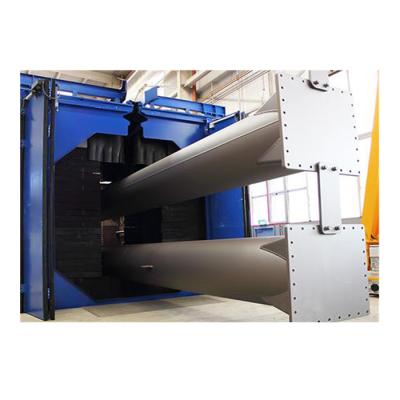 China Factory shot blasting machine for outer wall of round steel tube for sale