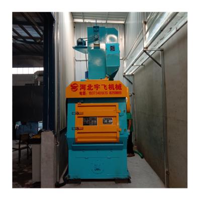 China Factory Hot Sale Q326 Tumble Shot Blasting Machine With Rubber Belt for sale