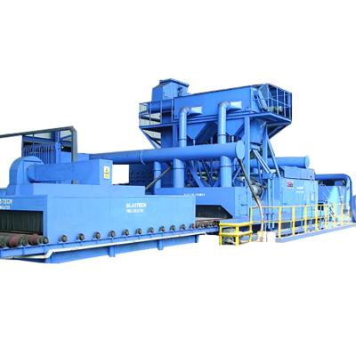 China Factory Foundry Industry High Quality Roller Conveyor By Type Shot Blasting Machine for sale