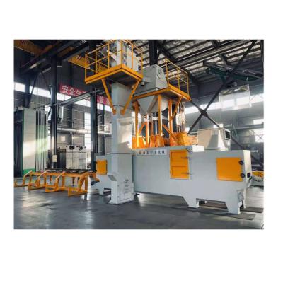 China Factory Sale Round Tube Roller By - Type Shot Blasting Machine for sale