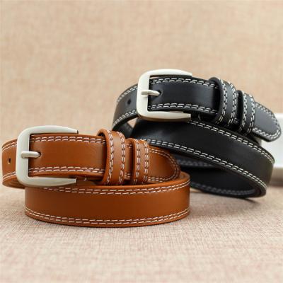 China 2020 new wholesale manufacturers style fashion vintage comfortable hot selling women belt leather belt for sale