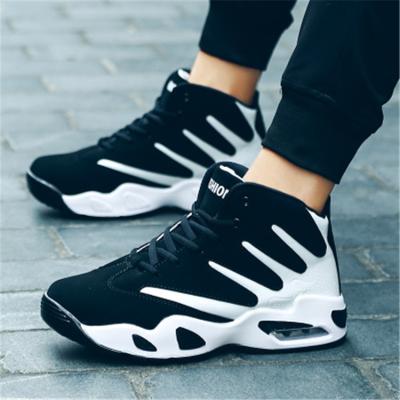 China High Quality Quick-drying Fashion Comfortable Men Sports Shoes Lace-Up Anti-Slip Basketball Sneakers Men Shoes CC518 for sale