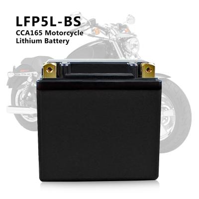 China Hot sale electric vehicles LFP5L-BS CE customized factory price 12.8v 2Ah lifepo4 motorcycle lithium battery CCA165 for sale