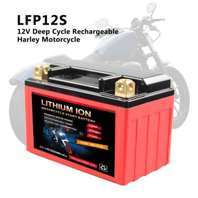 China Golf carts LFP12S 12V deep cycle Harley motorcycle 8 lithium iron battery lifepo4 rechargeable battery CCA450 oh for sale