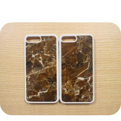 China Standard Size Shockproof Back Cover Best Dark Emperador Mobail Phone Accessories Marble Case For iphone for sale