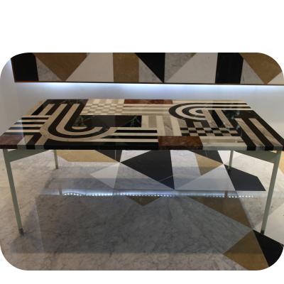 China New Arrival Factory Direct Customized Center Table Designs Modern Polished Marble for sale