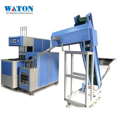 China Ex-factory semi-automatic plastic bottle molding machine price PET blow molding machine with automatic loader for sale