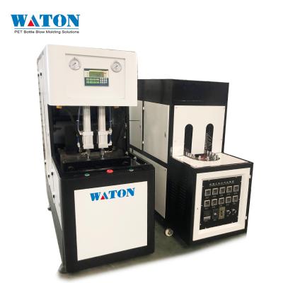 China Semi-automatic Plastic Bottle Blow Molding Machine 2 Cavities Factory Supply Bottle Blow Molding Machine en venta