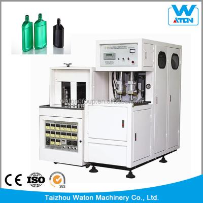 China QCS-10A-2 China Small Bottle Maker 4 Mold Plastic Bottle Making Machine for sale