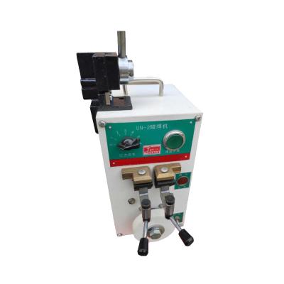 China Wholesale Building Material Stores Factory Mini Butt Welder Band Saw Blade Welder Butt Welding Machine With Tempering For Bandsaw Blade for sale