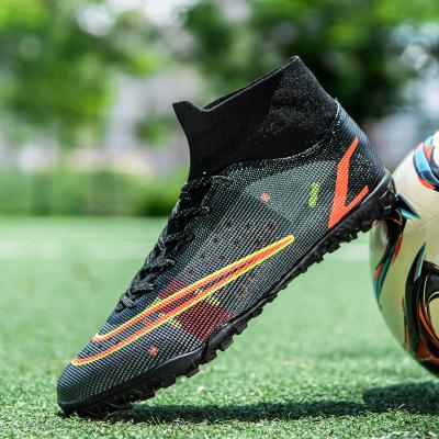 China Boys Exciting High Power Activites Soccer Shoes TF Soccer Cleats Sneakers Men Student Sports Indoor Outdoor Comfortable Soccer Shoe for sale