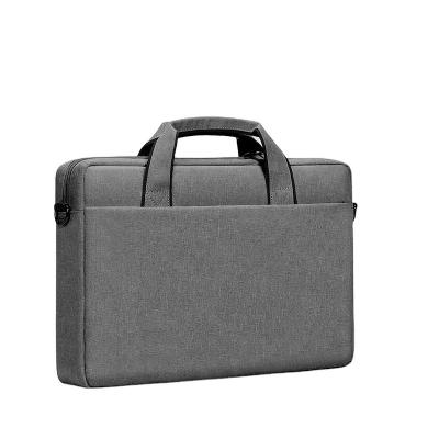 China Expand Capacity Expand Capacity 16 Inch Laptop Bag Briefcase, Oxford Cloth, Waterproof and Shockproof, Lightweight and Fashionable, Dark Gray for sale