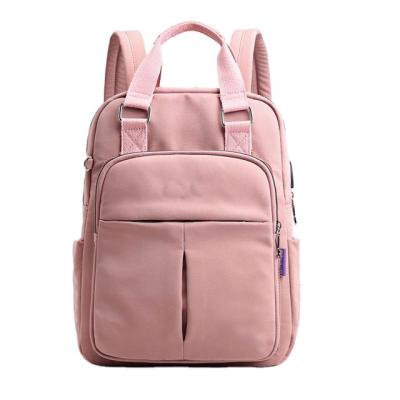 China Large Capacity Waterproof Waterproof Shoulder Bag with USB Travel Filling Backpack for Girls Teenager Women and Laptop Backpack for sale