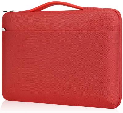 China Lighter One Sleeve 14/15/15.6 Inch Laptop Case Lighter with Handle, 360Protective Computer Cover Bag, Durable Oxford, Red for sale