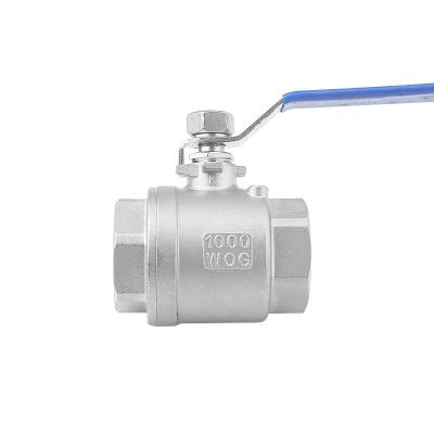 China 2 General Pieces Stainless Steel Ball Valve 1000 BSP Female METEOR Ball Valve 1-1/4