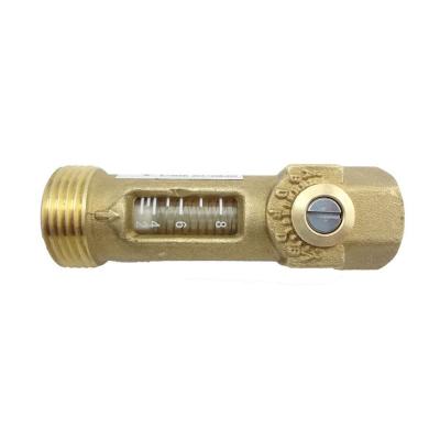 China General Brass 3 Valve Flow Balancing Meter Flow Control Valve for sale