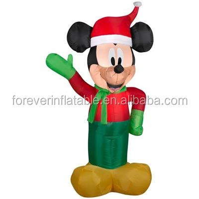 China Popular Inflatable Oxford Cloth Or PVC Top Mickey Mouse Christmas Decorations for sale