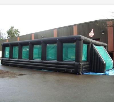 China PVC good quality soap inflatable soccer field, indoor soccer field for sale for sale