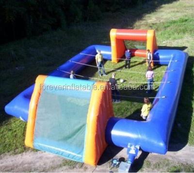 China Hot Selling PVC Inflatable Soccer Field, Inflatable Soccer Arena for sale