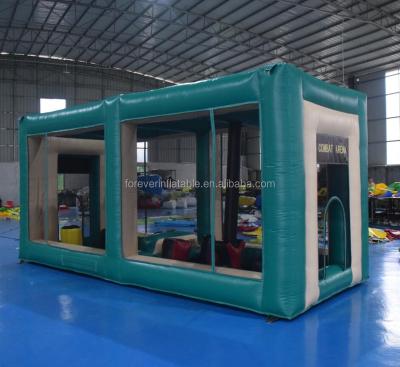 China Newest PVC Finish Indoor Inflatable Adult Shooting Games for sale