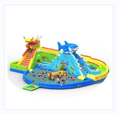 China PVC Factory Outlet Inflatable Outdoor Playground for sale