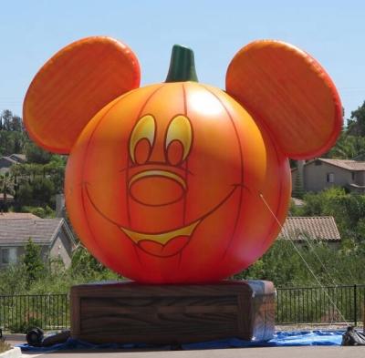 China High quality pvc or oxford cloth inflatable mickey pumpkin front model for sale