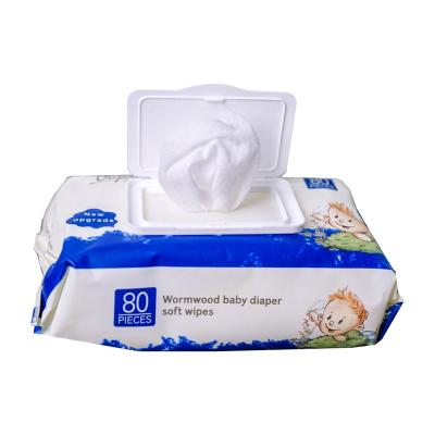 China Babi Care Accessories Wipes Baby Tissue Plant Wet Tissue Cleaning Dispenser Paper Towel pH Balanced Wipe Dry Pass Bathing for sale