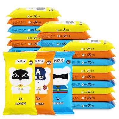 China Bottom Cleaning Toilet Wipes Wet Choice Hot Selling Household Pad Cheapest Parent Towel Baby Cleaning Packing Cloth for sale