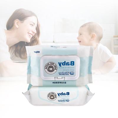 China Cleansing Baby Private Label Organic Wet Wipes For Skin Care Mosquito Repellent Spunlace Nonwoven Hand Towels for sale