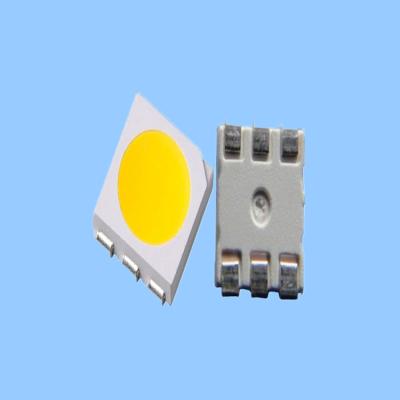 China Sanan high brightness and good light and color consistency led chip 5050 white color 0.2w 22-24 LM led chip for sale