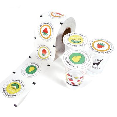 China Plastic Cup Film Roll Milk Tea Cup Sealer Moisture Proof Sealing Film FOR PP Cup Easy Pet/pe Heat Skin Sealing Film for sale