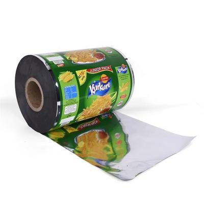 China Custom plastic ketchup moisture-proof packing doypack food tomato sauce packaging roll film for dough for sale