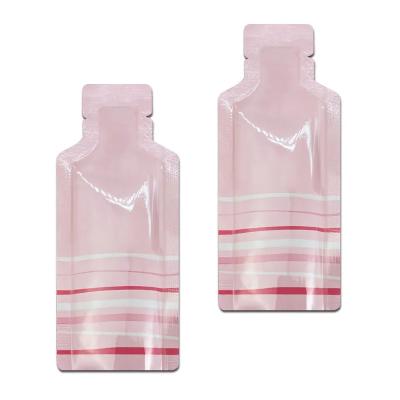 China Security Custom Printed Special Shape Bags Liquid Beverage JellyPackaging Sachet Bottle Shaped Mylar Die Cut Bag for sale