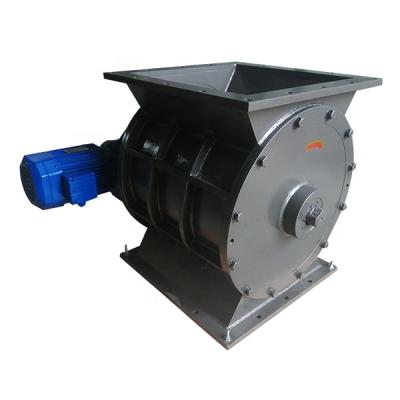 China General Industrial Air Valve Dump Materials Machine Airlock Feeder / Heavy Duty Rotary Dump Valve for sale