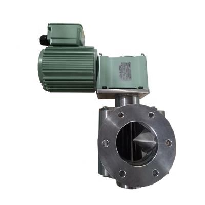 China AISI SUS304 Small General Flow Rate Rotary Valve Mini Airlock Valve for sale