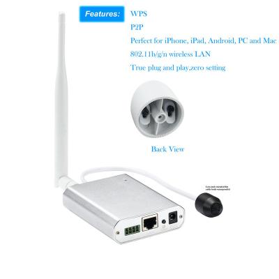 China Waterproof / Waterproof 12V Mini Camera Wifi For Home Radio Hidden Desktop Store for sale