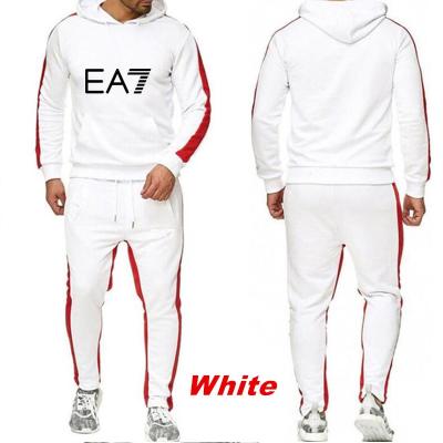 China 2021 New QUICK DRY Mens Sportswear Suit Autumn Winter Men Hoodies And Sweatpants Outfits Fashion Printed Tracksuit Male for sale