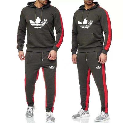 China 2021 Falls QUICK DRY Pullover Sweater Suit Plus Fleece Sweater Men's Sports Suit for sale